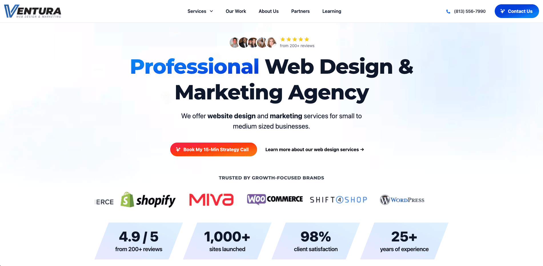 venturawebdesign.com project screenshot