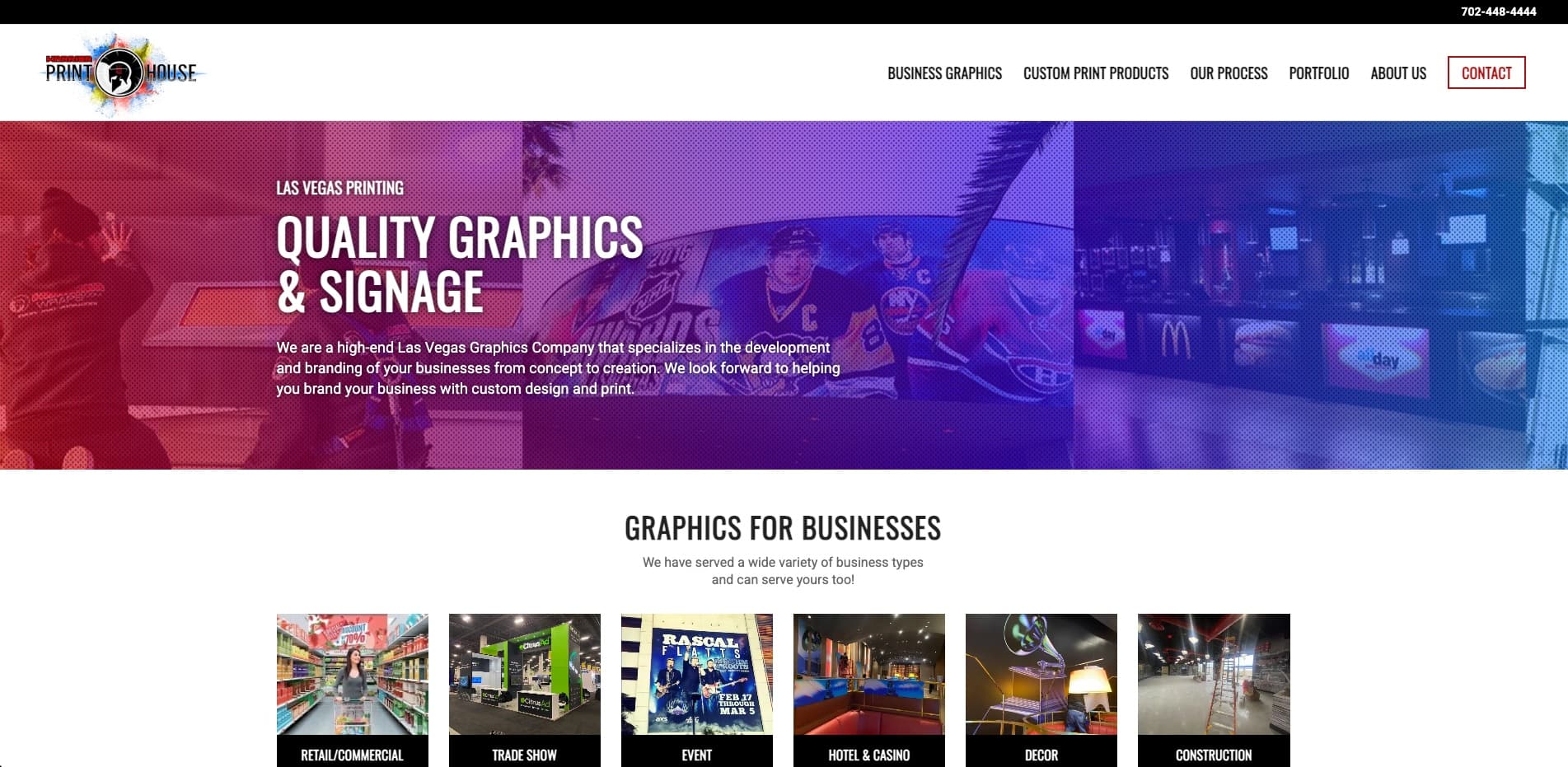warriorprinthouse.com project screenshot
